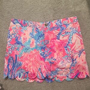Lilly Pulitzer Scalloped Skirt